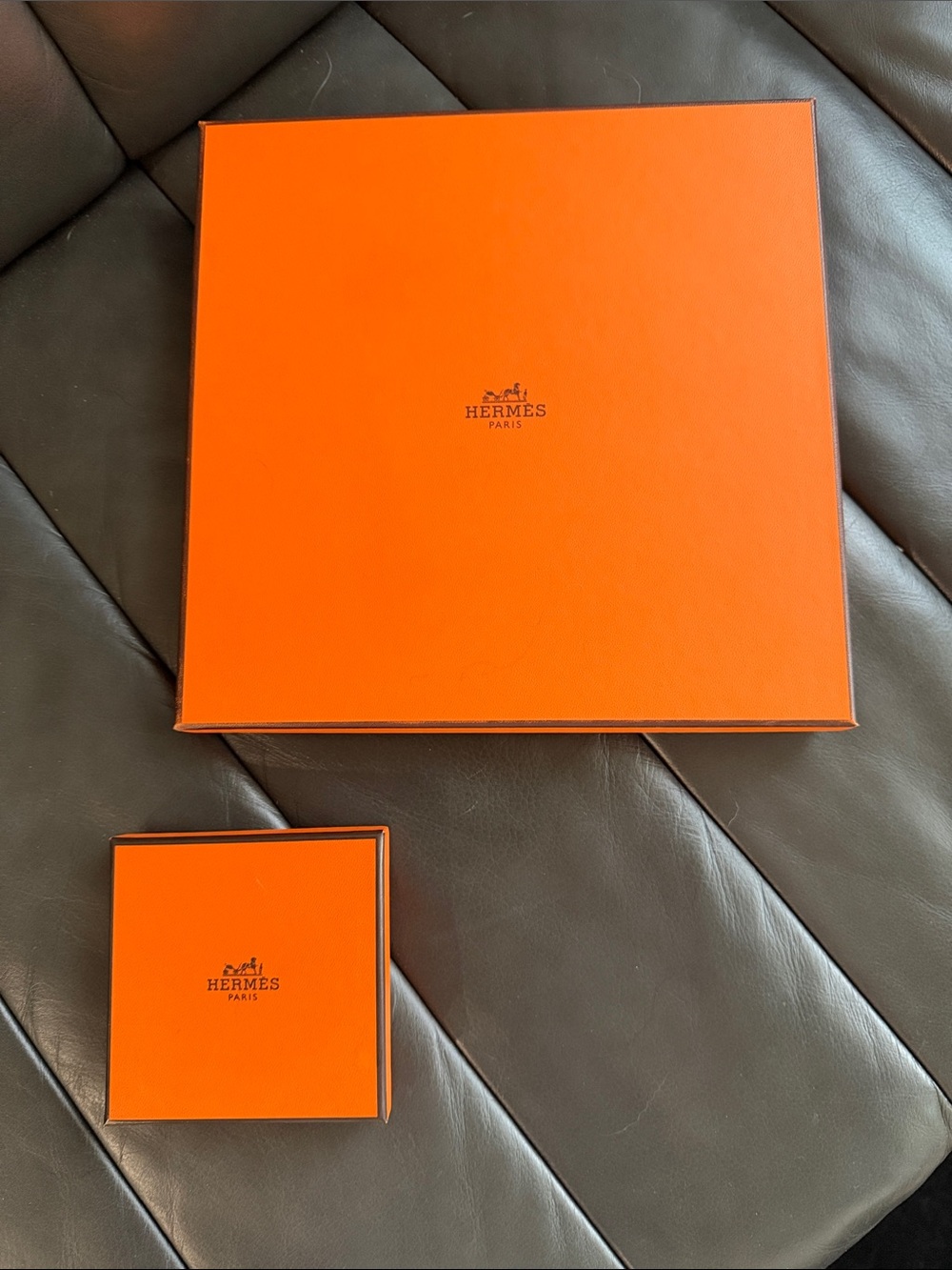 Orange Gift Box Set - Men's Accessories Packaging